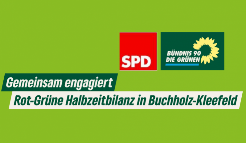 Gemeinsam engagiert: Rot-Grüne Halbzeitbilanz in Buchholz-Kleefeld