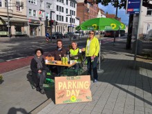 Parking Day 2017 in Großbuchholz-Kleefeld